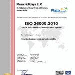 ISO certificate